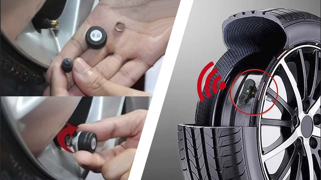 External and internal TPMS sensors